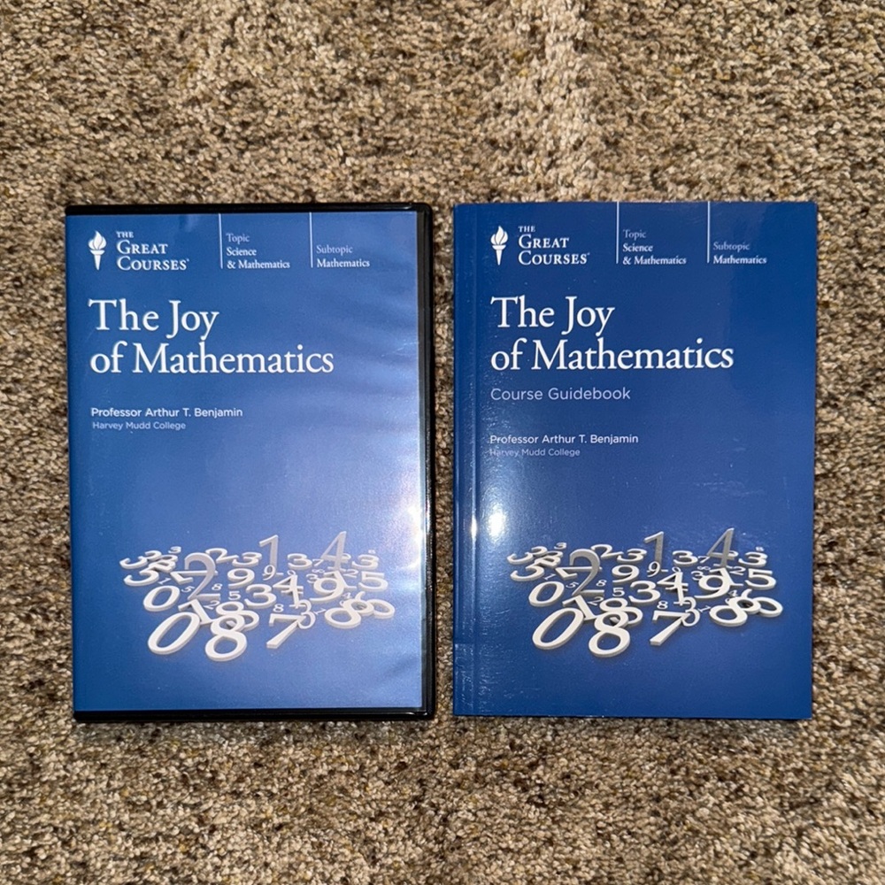 The Great Courses The Joy of Mathematics set